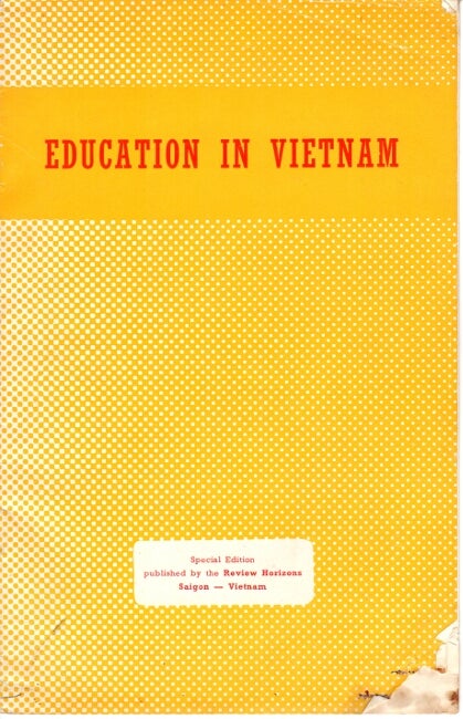 Item #39897 Education in Vietnam [cover title]