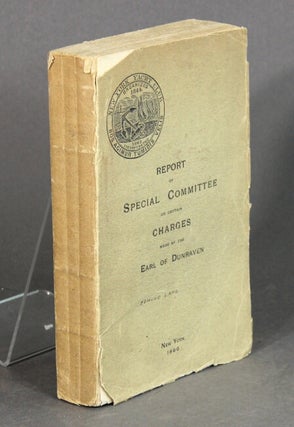 Item #40206 Report of the special committee of the New York Yacht Club relative to certain...