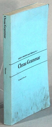 Item #40633 Chrau grammar. David D. Thomas