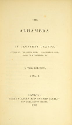 The Alhambra. By Geoffrey Crayon
