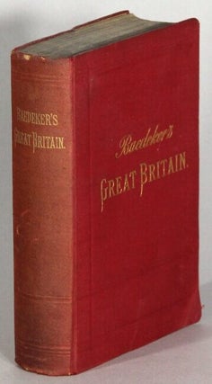 Item #41055 Great Britain: handbook for travellers. K. Baedeker