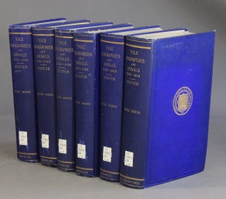 Item #41107 Biographical sketches of the graduates of Yale College with annals of the college...
