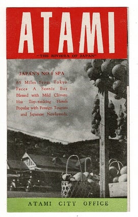 Item #41161 Atami: "the Riviera of Japan" [cover title