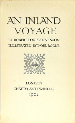 An inland voyage...Illustrated by Noel Rooke