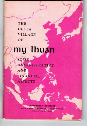 Item #41322 The delta village of My Thuan. Some administrative and financial aspects. Truong Ngoc...