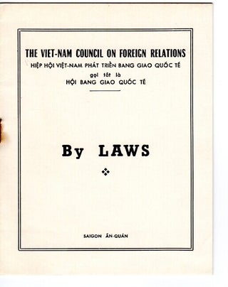 Item #41356 By laws