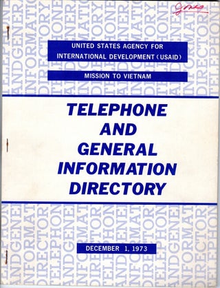 Item #41369 Telephone and general information directory. United States Agency for International...