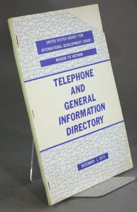 Item #41375 Telephone and general information directory. United States Agency for International...