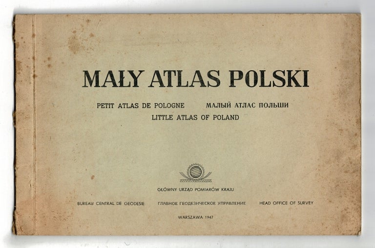 Item #41489 Maly atlas Polski = Petit atlas de Pologne = Maliy atlas Pol'shchi = Little atlas of Poland. Jerzy Kondracki.