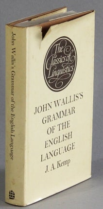 Item #41676 Grammar of the English language with an introductory grammatico-physical treatise on...