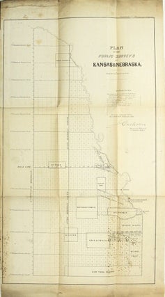Plan of the public surveys in Kansas & Nebraska. J. Calhoun.