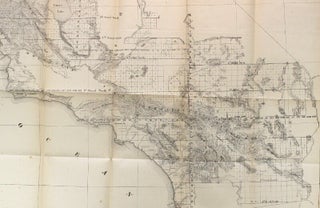 Map of public surveys in California to accompany report of Surveyor Genl. 1856.