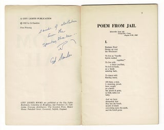 Poem from jail