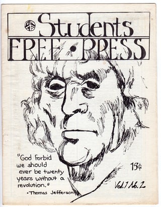 Item #42702 Students free press, Vol. 1, no. 2