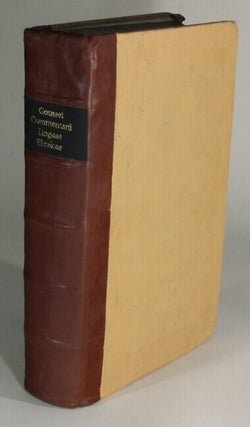 Item #42922 Commentarii linguae Ebraicae. Jacques Gousset