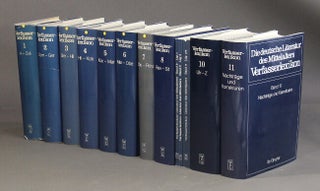 Item #43349 Die deutsche Literatur des Mittelalters. Verfasserlexikon. Begründet von Wolfgang...