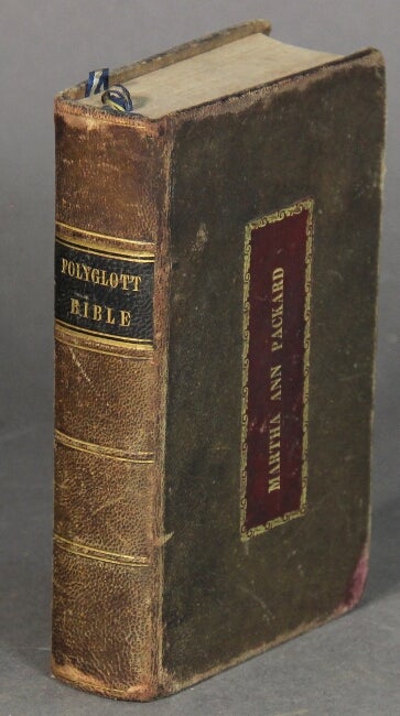 Item #43414 The English version of the polyglott [sic] Bible: containing the Old and New Testaments; with the marginal readings: together with a copious and original selection of references to parallel and illustrative passages. Exhibited in a manner hitherto unattempted