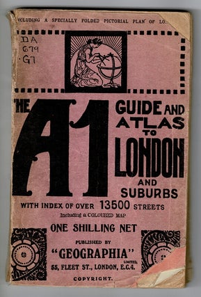 Item #43709 Guide & atlas to London and suburbs. Alexander Gross