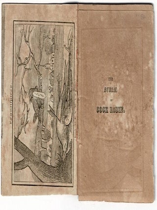 Item #43735 The tragi-comic history of the burial of Cock Robin; with the lamentation of Jenny...