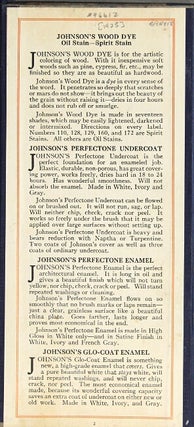 Johnson's interior finishes (cover title)
