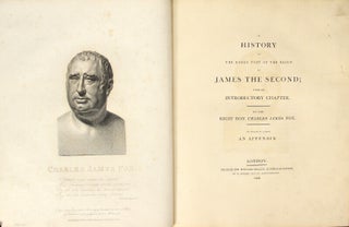 Item #43796 A history of the early part of the reign of James the Second; with an introductory...