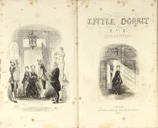 Item #43852 Little Dorrit...with illustrations by H.K. Browne. Charles Dickens