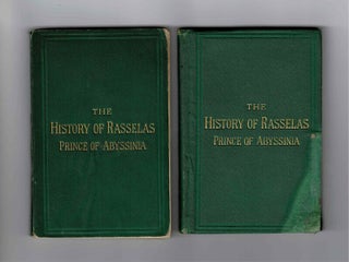 Item #44154 The history of Rasselas, prince of Abyssinia [two copies]. Johnson, Samuel