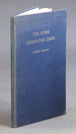 Item #44781 The more deserving cases: eighteen old poems for reconsideration. Robert Graves