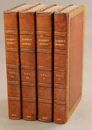 Item #44851 The works of Robert Burns, with an account of his life, criticism on his writings,...