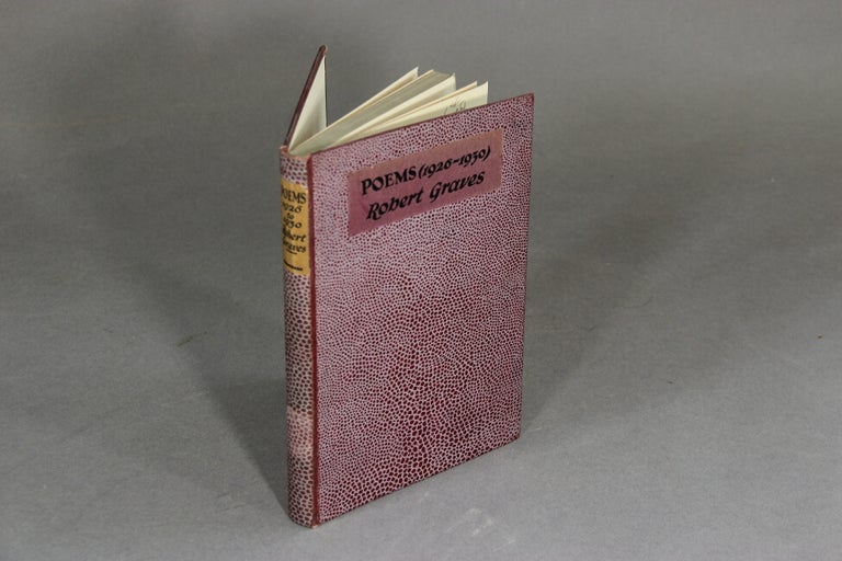 Item #45088 Poems, 1926-1930. Robert Graves.