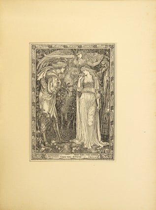 Item #45220 Eight illustrations to Shakespeare's Tempest: designed by Walter Crane. Engraved &...