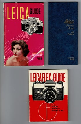 Item #45244 Collection of Leica camera ephemera. Ernst Leitz