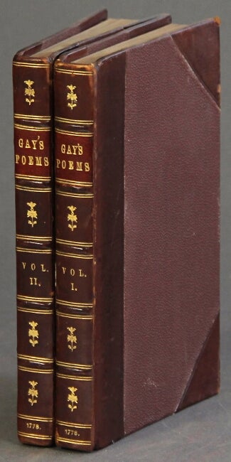 Item #45412 Poems on several occasions...With a biographical and historical account of the author and his writings. John Gay.