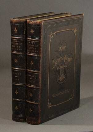 Item #45427 A new library of poetry and song. William Cullen Bryant, ed