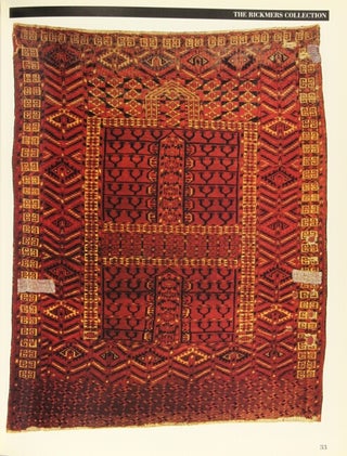 The Rickmers collection: Turkoman rugs in the Ethnographic Museum, Berlin...With contributions by Siawosch U. Azadi & Gisela Dombrowski