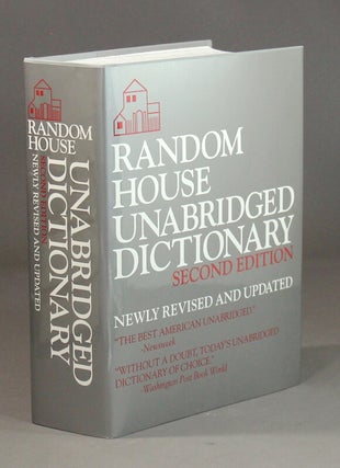 Item #45683 Random House unabridged dictionary. Second edition