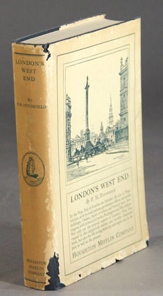 Item #45886 London's West End...With drawings in pencil & pen and ink by Joseph Pike. P. H....