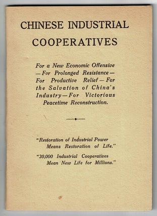 Item #46121 Chinese industrial cooperatives : for a new economic offensive, for prolonged...