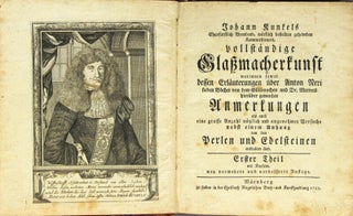 Item #46428 Johann Kunkels Churfürstlich Brandenburg. Würklich bestallten geheimden...