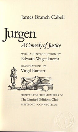 Jurgen. A comedy of justice