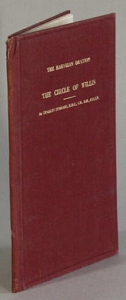Item #47268 The circle of Willis; the Harveian Oration delivered to the Royal College of...