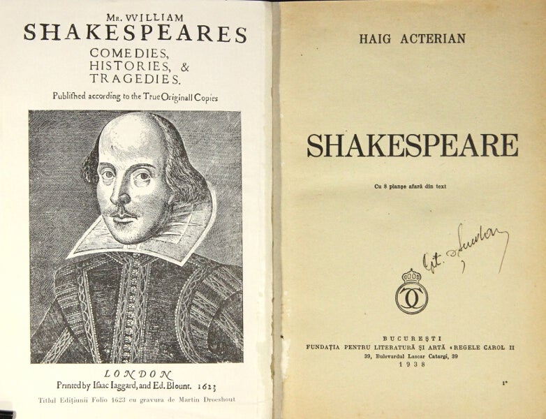 Shakespeare | Haig Acterian