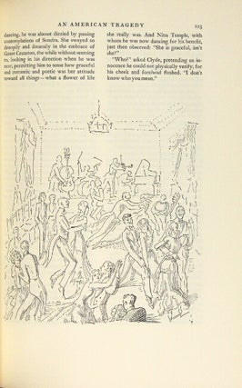 An American tragedy with an introduction by Harry Hansen and with illustrations by Reginald Marsh