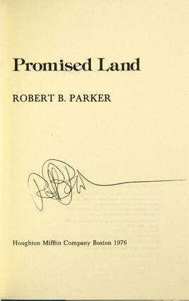 Item #47421 Promised land. Robert B. Parker