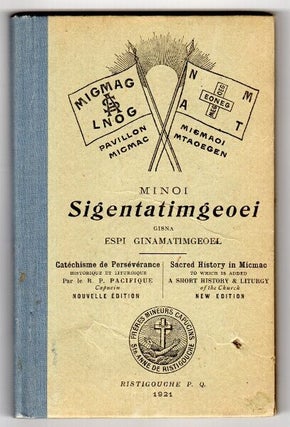 Item #47852 Petite histoire de la religion en Micmac by Lnoi Patlias. Sacred history in Micmac....