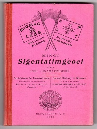Item #47858 Minoi sigentatimgeoiei gisna espi ginamatimgeoel. Catechisme de perseverance ......