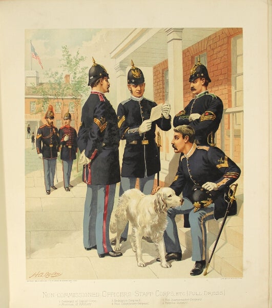 Item #47943 Regulations for the uniform of the Army of the United States ... Compiled by direction of the Secretary of War under the supervision of the Quartermaster General and Inspector General
