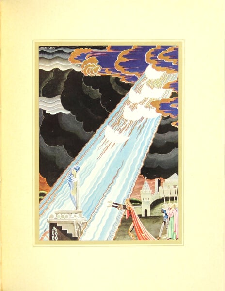 Item #47974 Fleur-de-neige et d'autres contes de Grimm. Illustrations de Kay Nielsen. Jacob Grimm, Wilhelm Grimm.