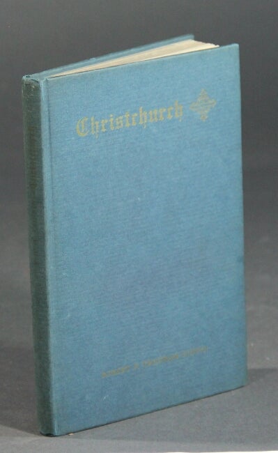 Item #48197 Christchurch. Poems by. Robert B. Tristram Coffin.