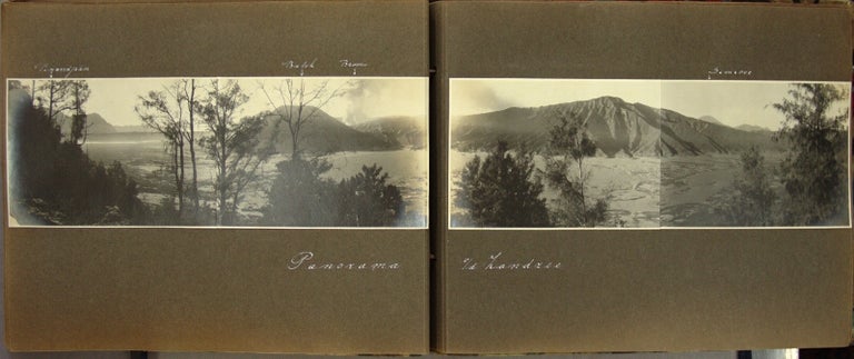 Item #48309 Photo album of a trip from Holland to the East Indies and the Bromo Tengger Semeru National Park in Java